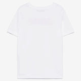 Balmain White Multicoloured Logo T-Shirt