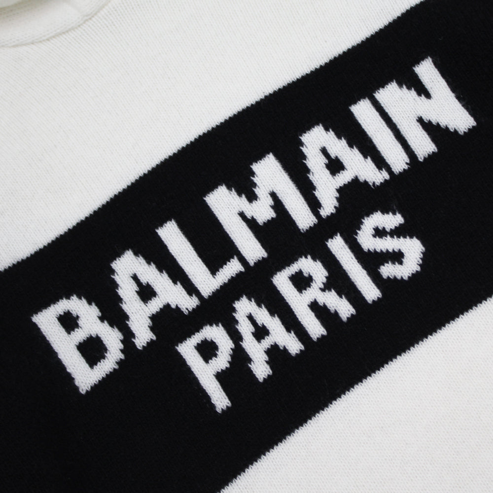 Balmain Ivory Knit Dress