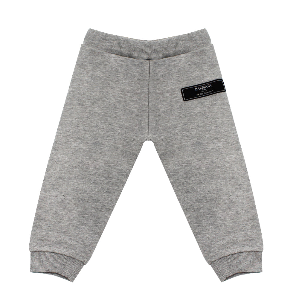 Balmain Baby Grey Tracksuit