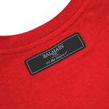 Balmain Red Fringe T-Shirt