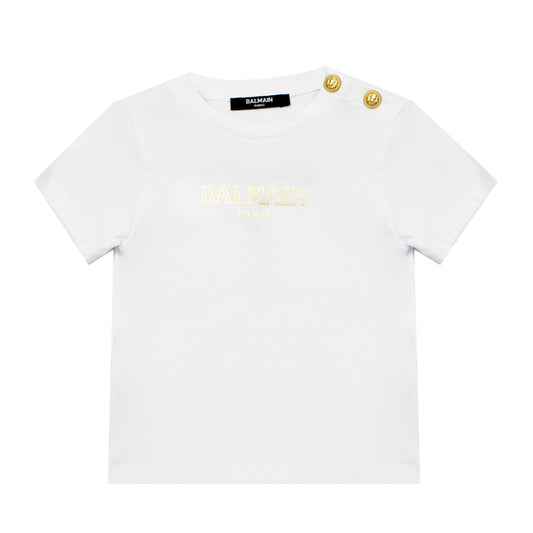 Balmain White T-Shirt