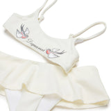 Dsquared2 Bird Cream Bikini