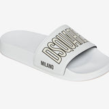 Dsquared2 White Sliders