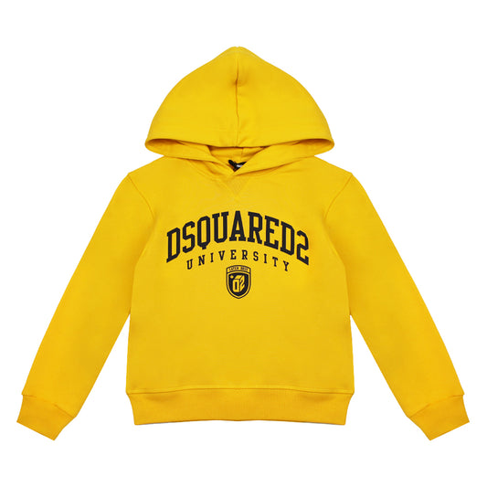 Dsquared2 Yellow University Hoodie