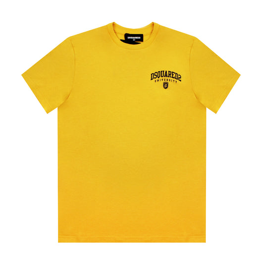 Dsquared2 Yellow University T-Shirt