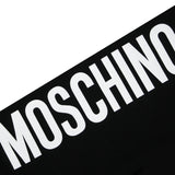Moschino Logo Black Cycling Shorts