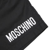 Moschino Logo Black/White Swim Shorts