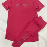 GUESS LEGGINGS & OVERSIZED TSHIRT SET