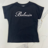 BALMAIN BLACK TSHIRT
