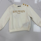 BALMAIN CREAM JUMPER