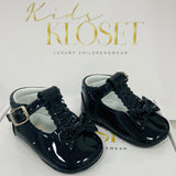 PRETTY ORIGINAL NAVY PRAM SHOES