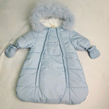 BIMBALO BLUE SNOW POUCH