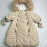 BIMBALO BEIGE SNOW POUCH