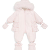 BIMBALO PINK PADDED SNOWSUIT
