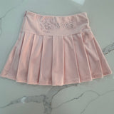 GUESS VELOUR PLEATED SKORT