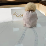 BIMBALO BEIGE KNITTED HAT