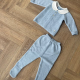 PAZ 2 PIECE CHALK BLUE SET