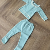 PAZ 2 PIECE CHALK GREEN SET