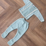 PAZ 2 PIECE CHALK GREEN SET