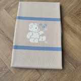BIMBALO BEIGE TEDDY BLANKET