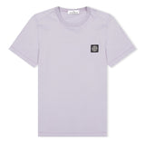 STONE ISLAND PURPLE T SHIRT