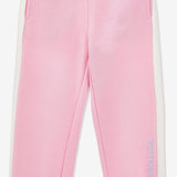 MONNALISA PINK AND CREAM TRACKSUIT BOTTOMS