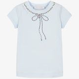 MONNALISA BLUE DIAMOND TOP