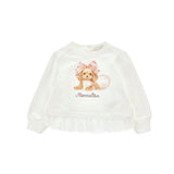 MONNALISA FRILLY PUPPY JUMPER