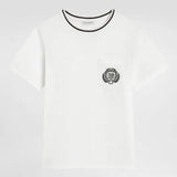 DOLCE & GABBANNA CREAM T SHIRT