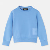 VERSACE BLUE LOGO JUMPER