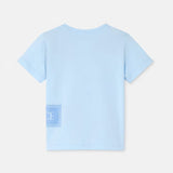 VERSACE BLUE VINTAGE T SHIRT