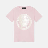 VERSACE PINK MEDUSA T SHIRT