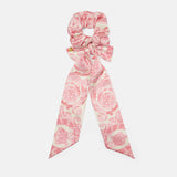 VERSACE SCARF TIE SCRUNCHIE