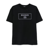 BALMAIN LOGO PRINT T SHIRT