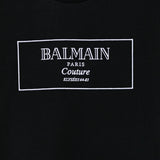 BALMAIN LOGO PRINT T SHIRT