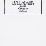BALMAIN LOGO PRINT T SHIRT