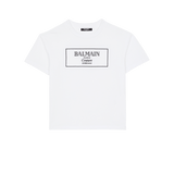 BALMAIN LOGO PRINT T SHIRT