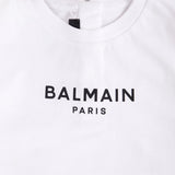 BALMAIN BABY LOGO T SHIRT
