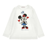 MONNALISA MINNIE MOUSE LONG SLEEVED T SHIRT