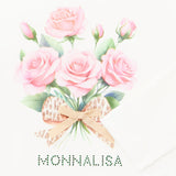 MONNALISA FLORAL LOGO LONG SLEEVED T SHIRT