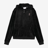 Juicy Couture Black Diamante Zip Up