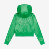 Juicy Couture Diamante Velour Zip Up