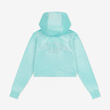 Juicy Couture Aqua Blue  Diamante Zip Up