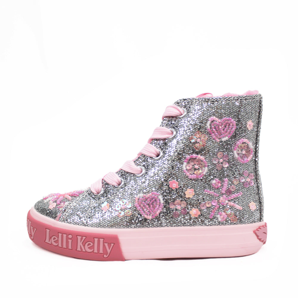 Lelli Kelly Silver Dafne Trainers