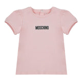 Moschino Teddy Pinafore Pink/Denim