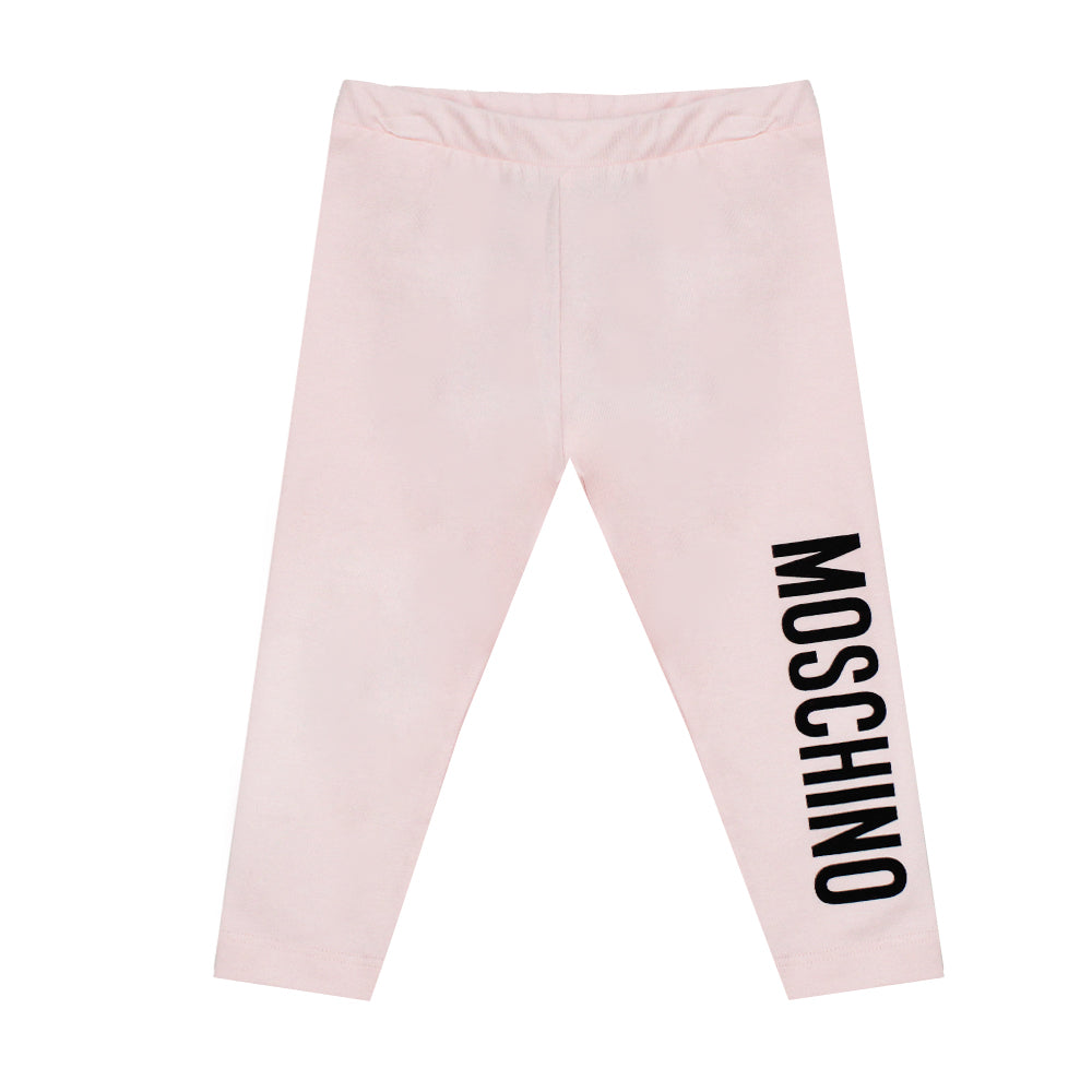 Moschino Sugar Rose Logo Leggings