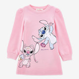 MONNALISA STITCH JUMPER DRESS