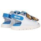 Moschino Baby Teddy Logo Sandals