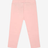 Moschino Baby Girl Pink Logo Leggings