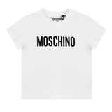 Moschino Logo Baby White T-Shirt
